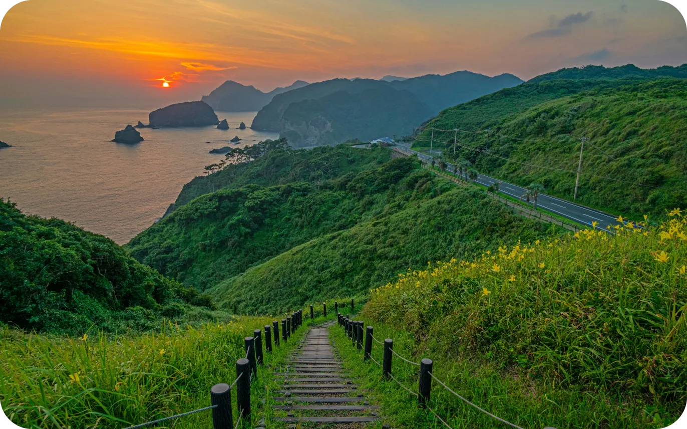 愛逢岬の景色